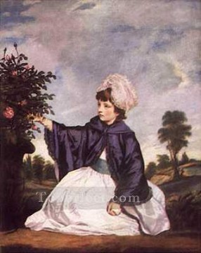 Joshua Reynolds Painting - Lady Caroline Howard Joshua Reynolds